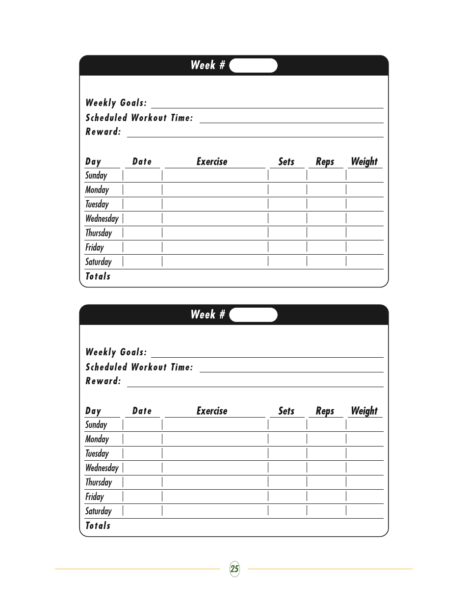 Vision Fitness ST730 User Manual | Page 25 / 28