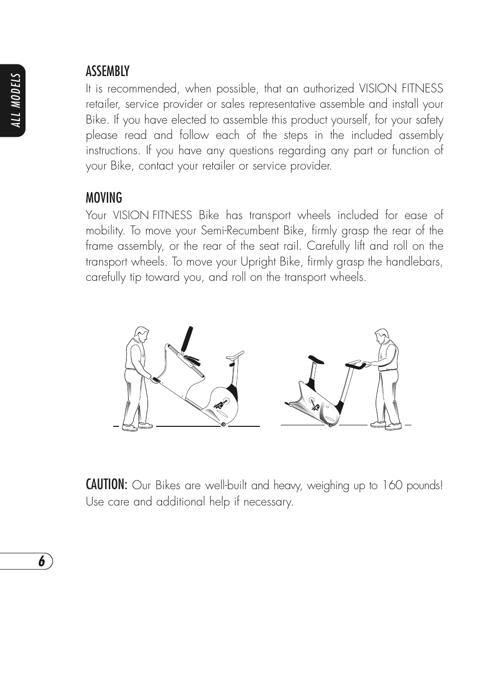 Vision Fitness E3800HRT User Manual | Page 10 / 44