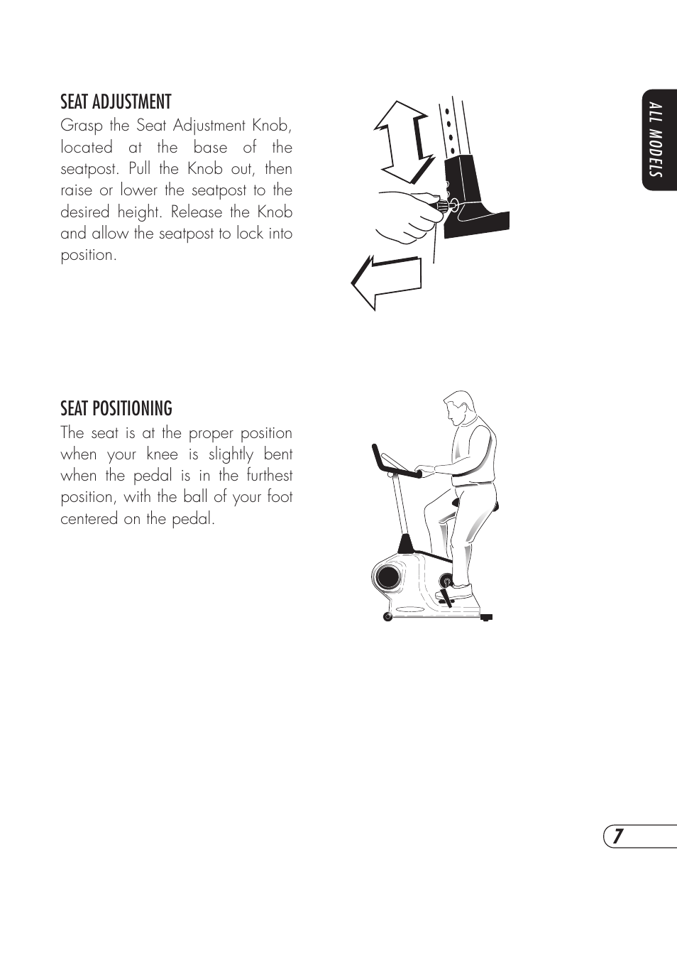 Vision Fitness E4000 User Manual | Page 11 / 60