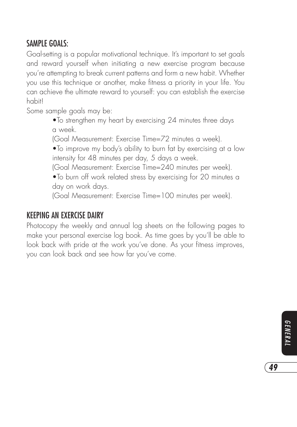 Vision Fitness E4000 User Manual | Page 53 / 60