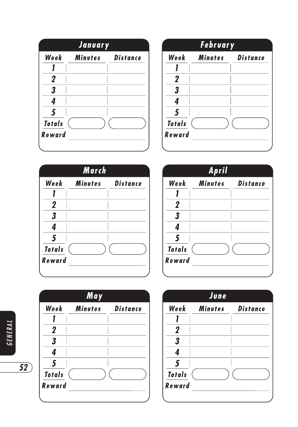 Vision Fitness E4000 User Manual | Page 56 / 60