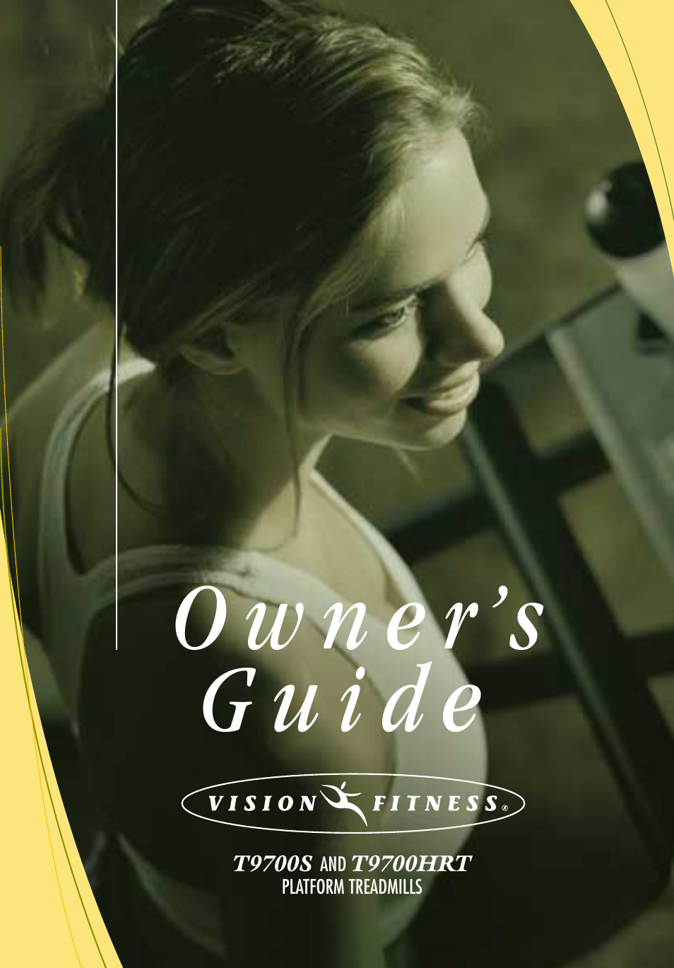 Vision Fitness t9700hrt User Manual | 72 pages