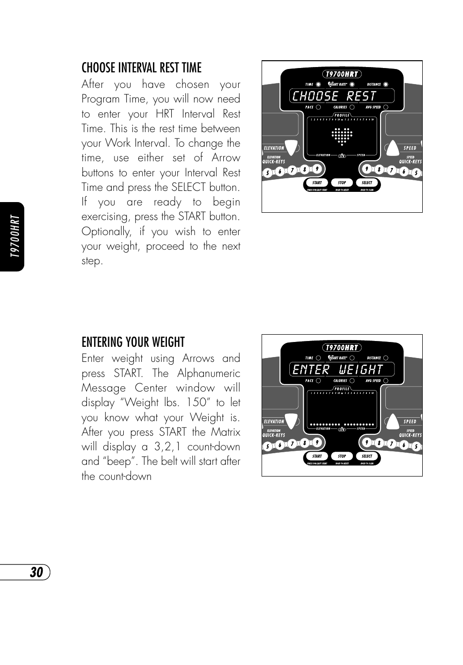 Vision Fitness t9700hrt User Manual | Page 34 / 72