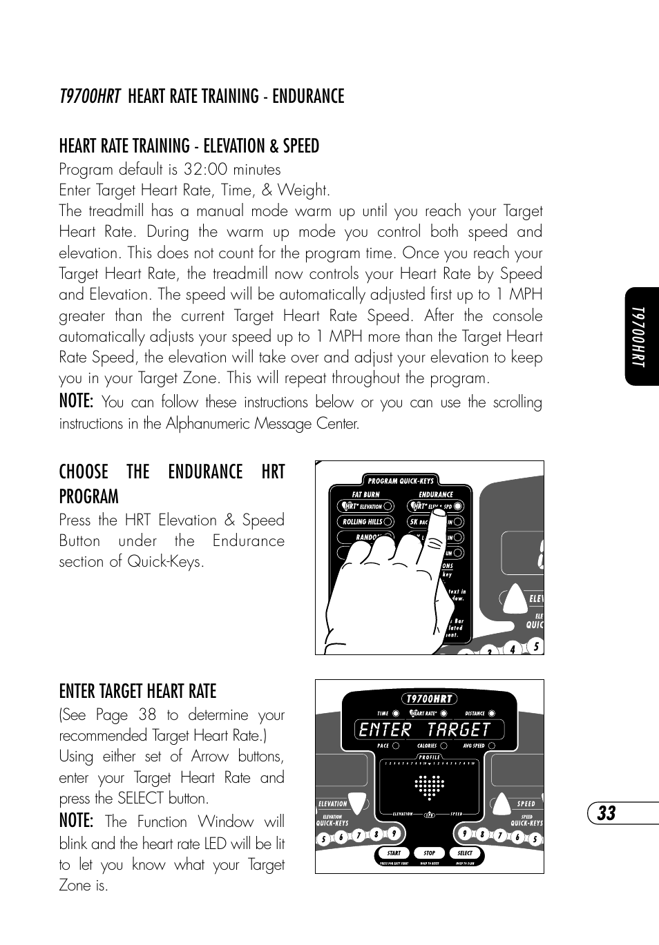 Vision Fitness t9700hrt User Manual | Page 37 / 72