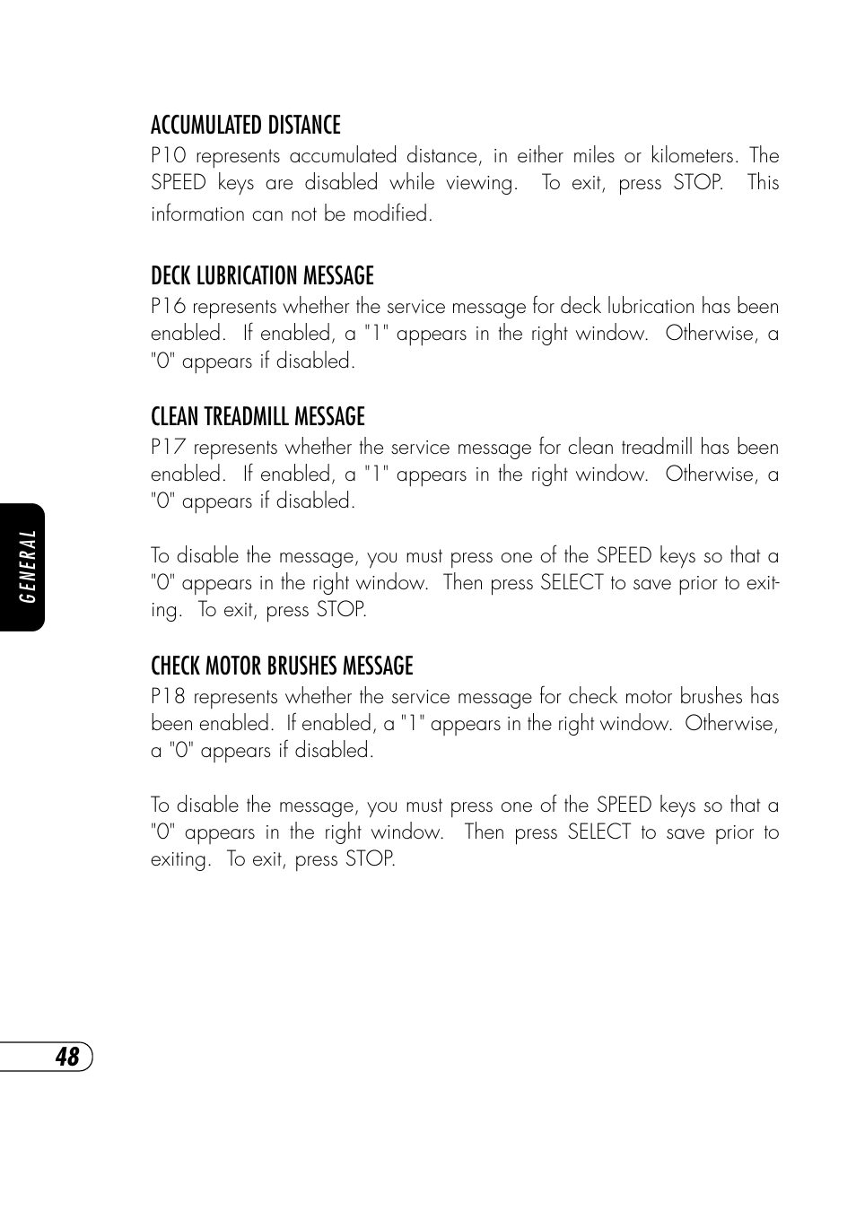 Vision Fitness t9700hrt User Manual | Page 52 / 72