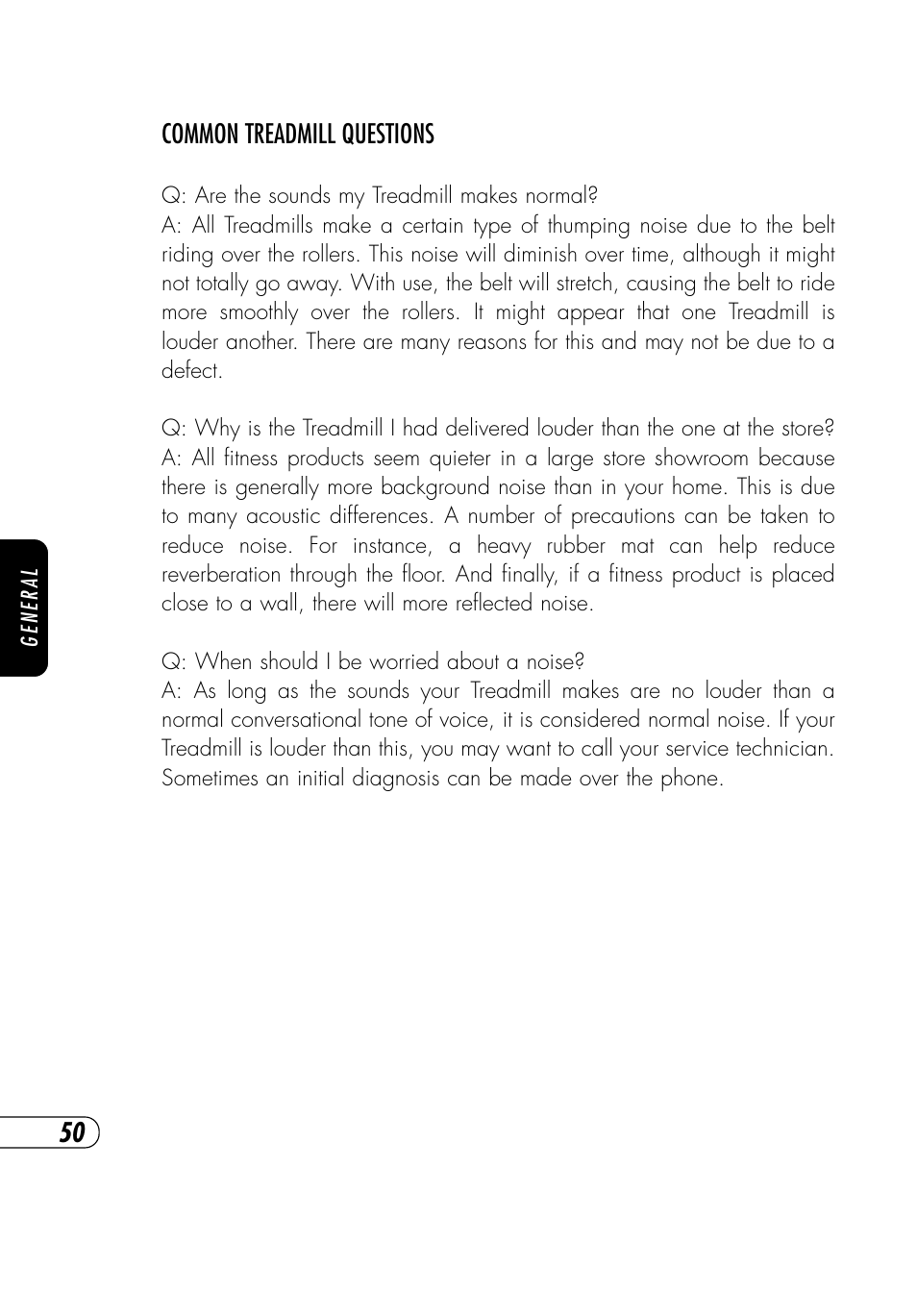 Vision Fitness t9700hrt User Manual | Page 54 / 72