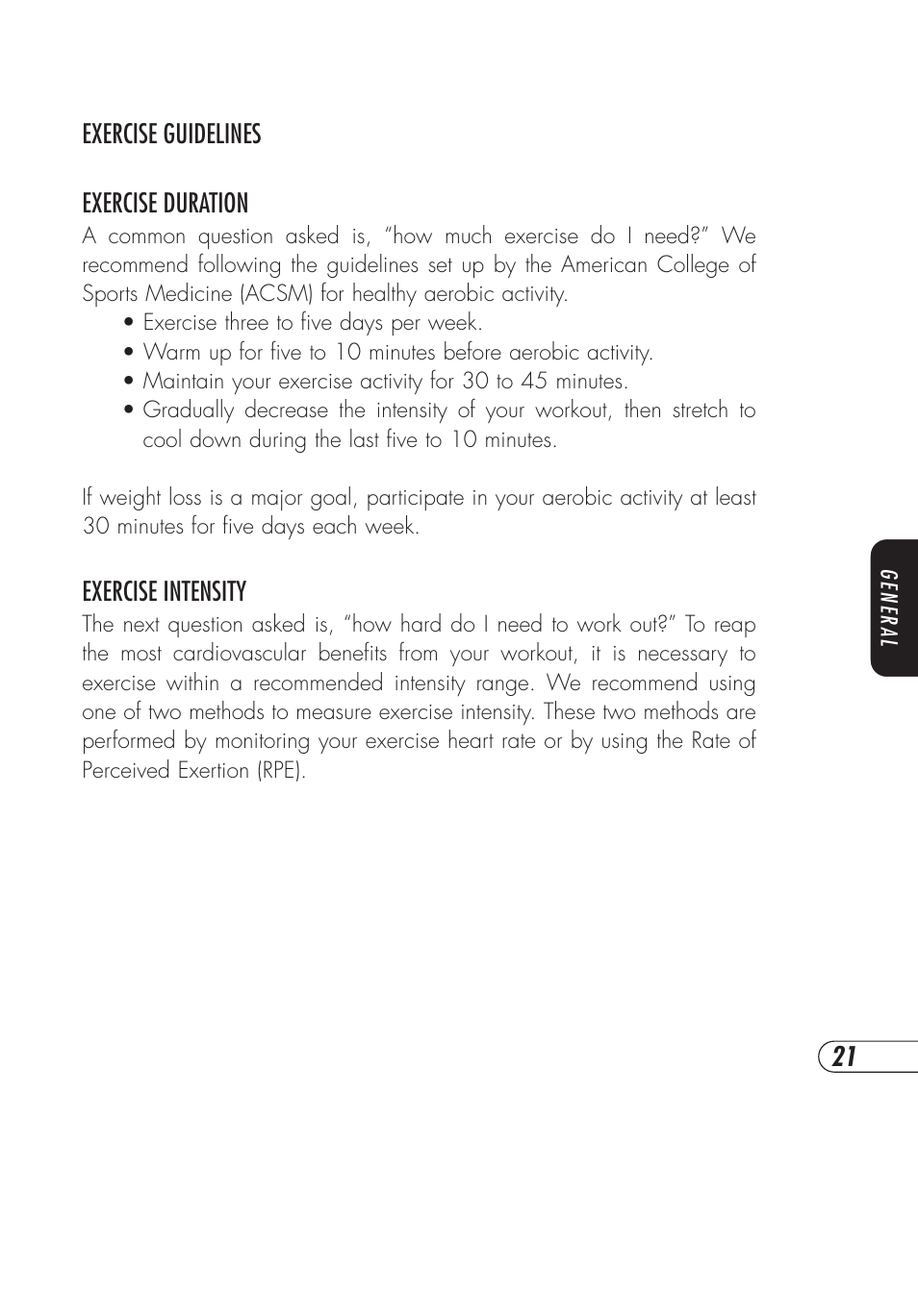 Vision Fitness ES700 User Manual | Page 25 / 36