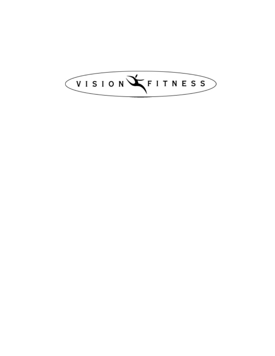 Vision Fitness X6200HRC User Manual | 36 pages