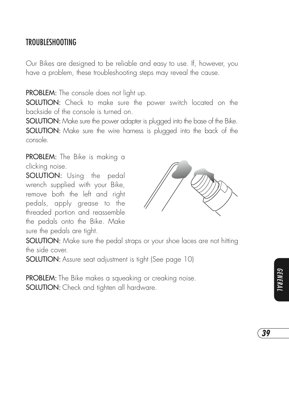 Vision Fitness R2250HRT User Manual | Page 43 / 64