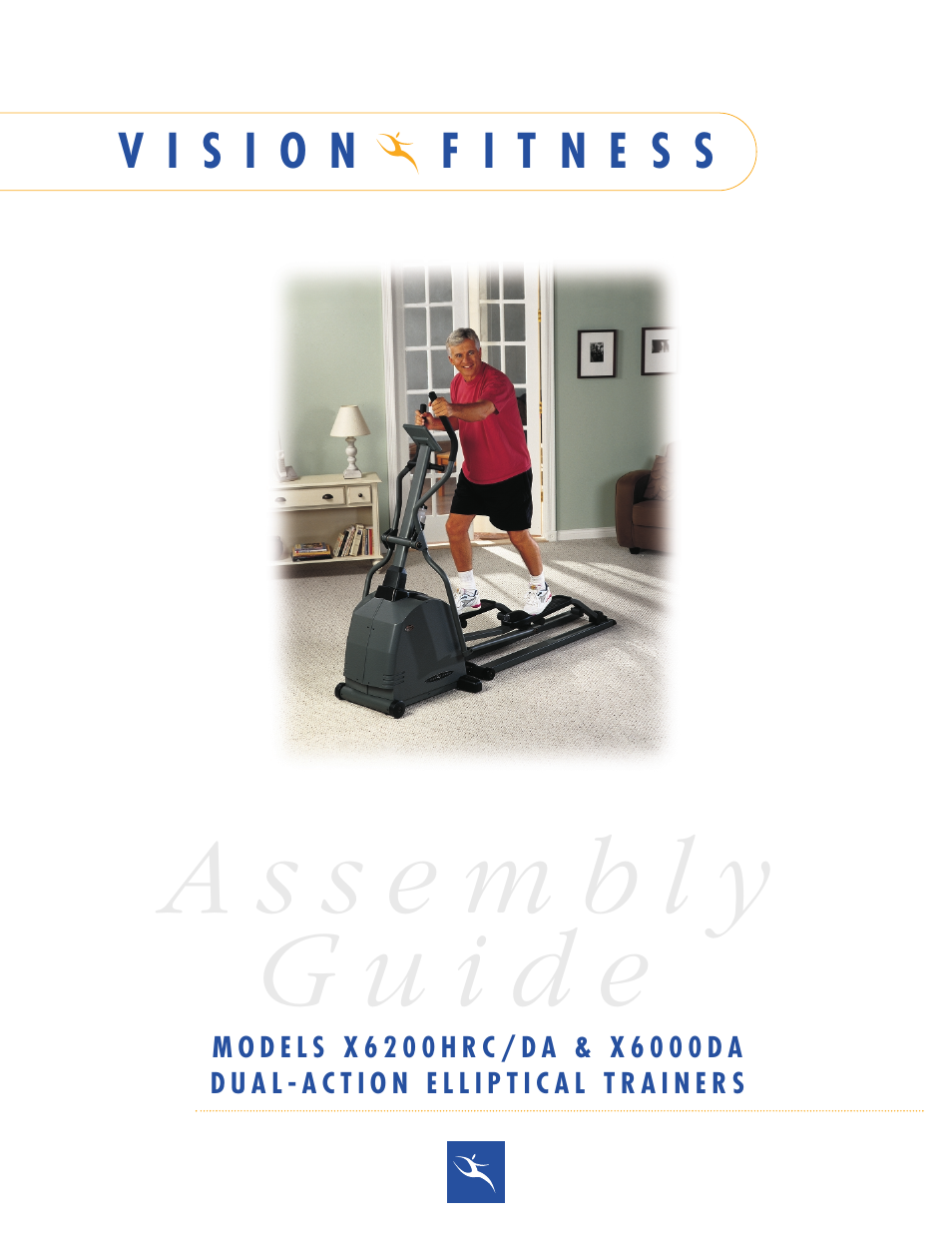 Vision Fitness X6200HRC/DA User Manual | 7 pages