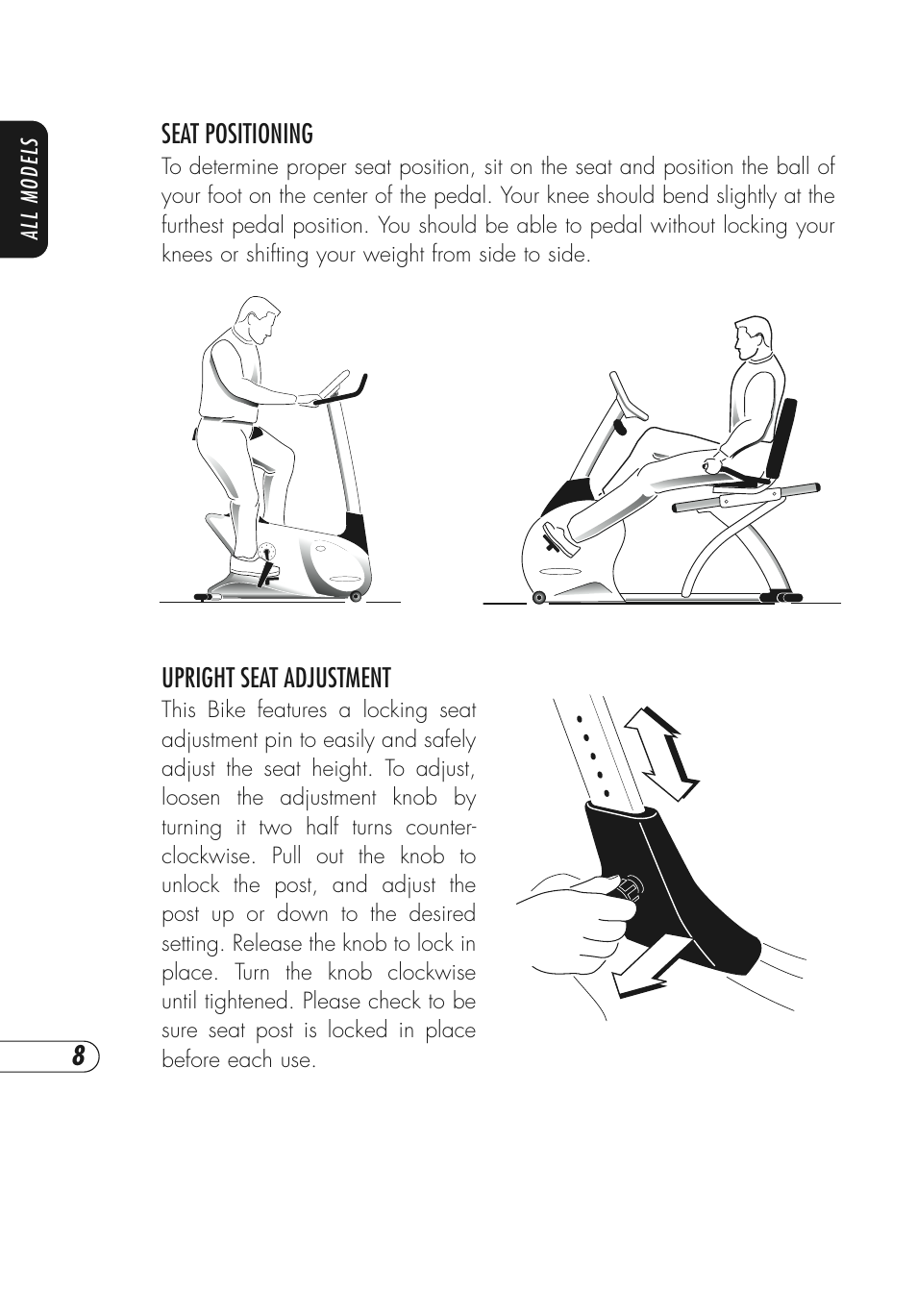 Vision Fitness Fitness Bike User Manual | Page 12 / 48