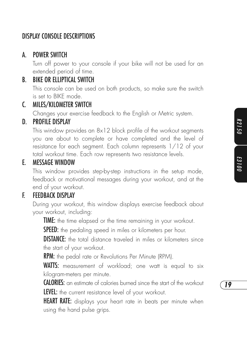 Vision Fitness Fitness Bike User Manual | Page 23 / 48