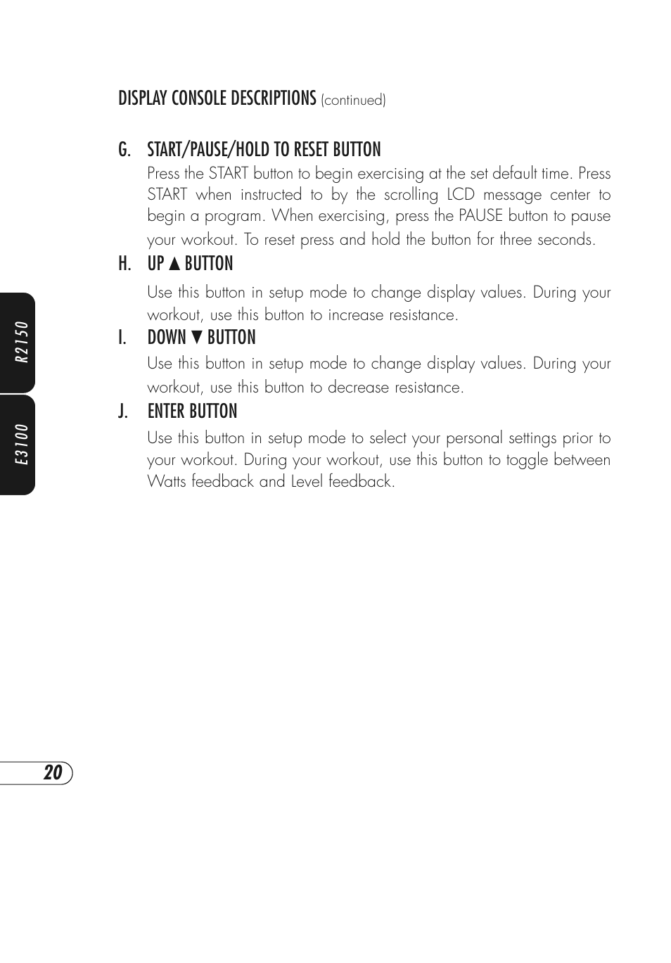 Vision Fitness Fitness Bike User Manual | Page 24 / 48