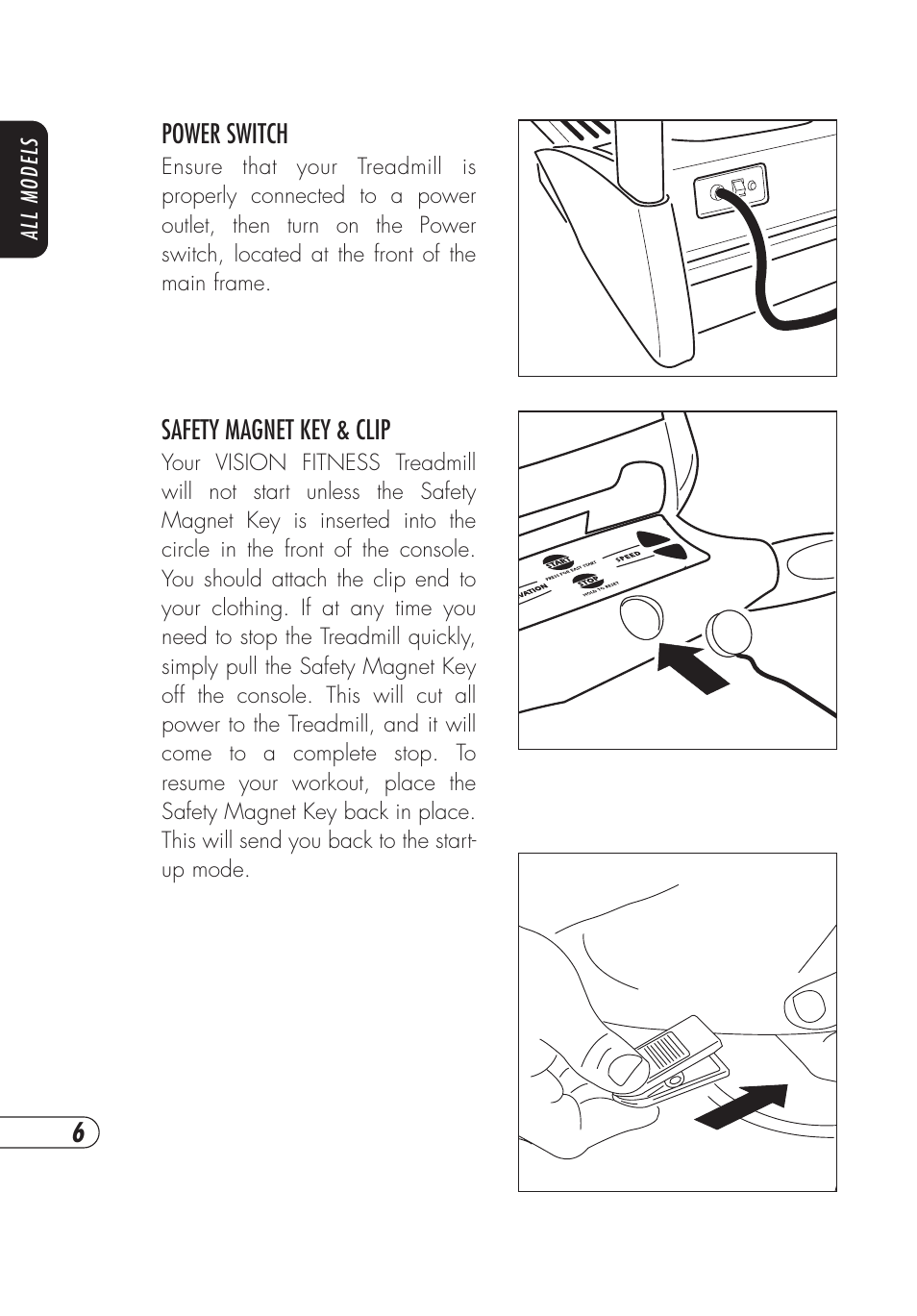 Vision Fitness TM357 User Manual | Page 10 / 60