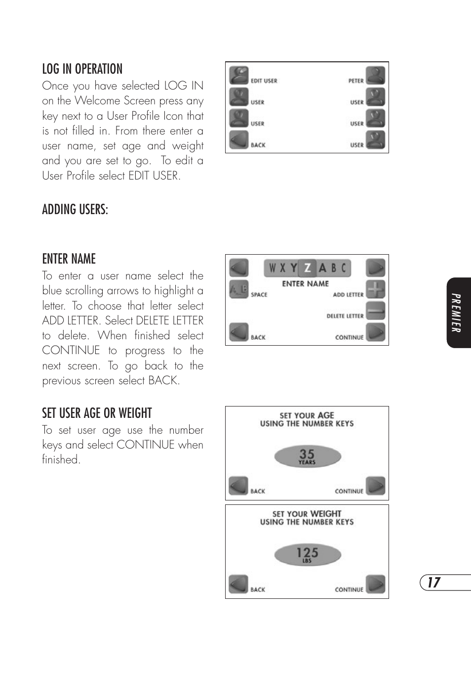 Vision Fitness TM357 User Manual | Page 21 / 60