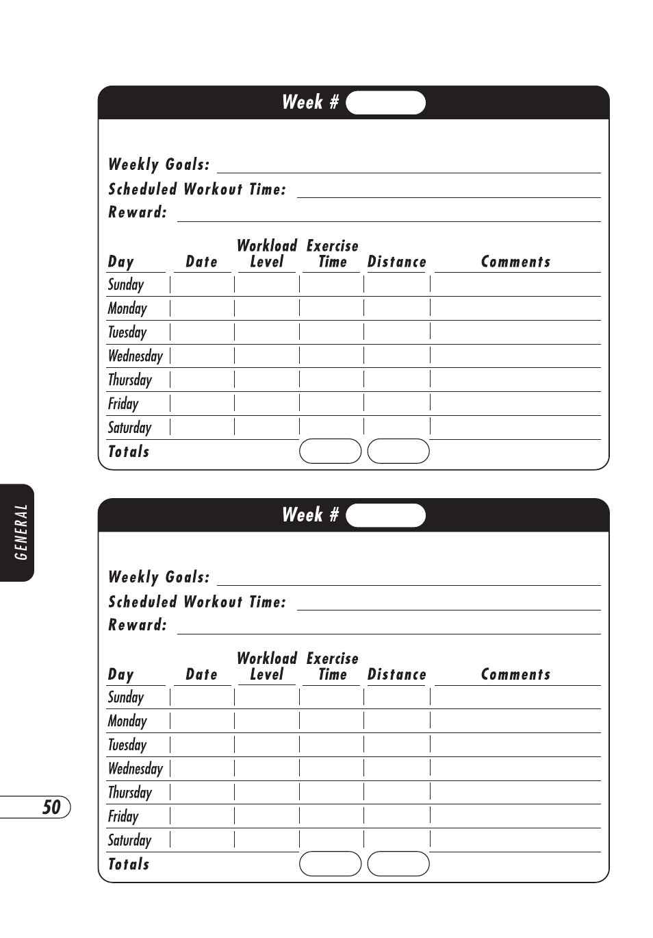 Vision Fitness TM357 User Manual | Page 54 / 60