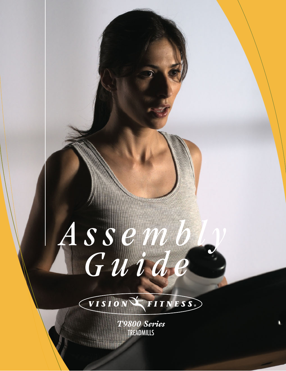 Vision Fitness T9800 Series User Manual | 8 pages