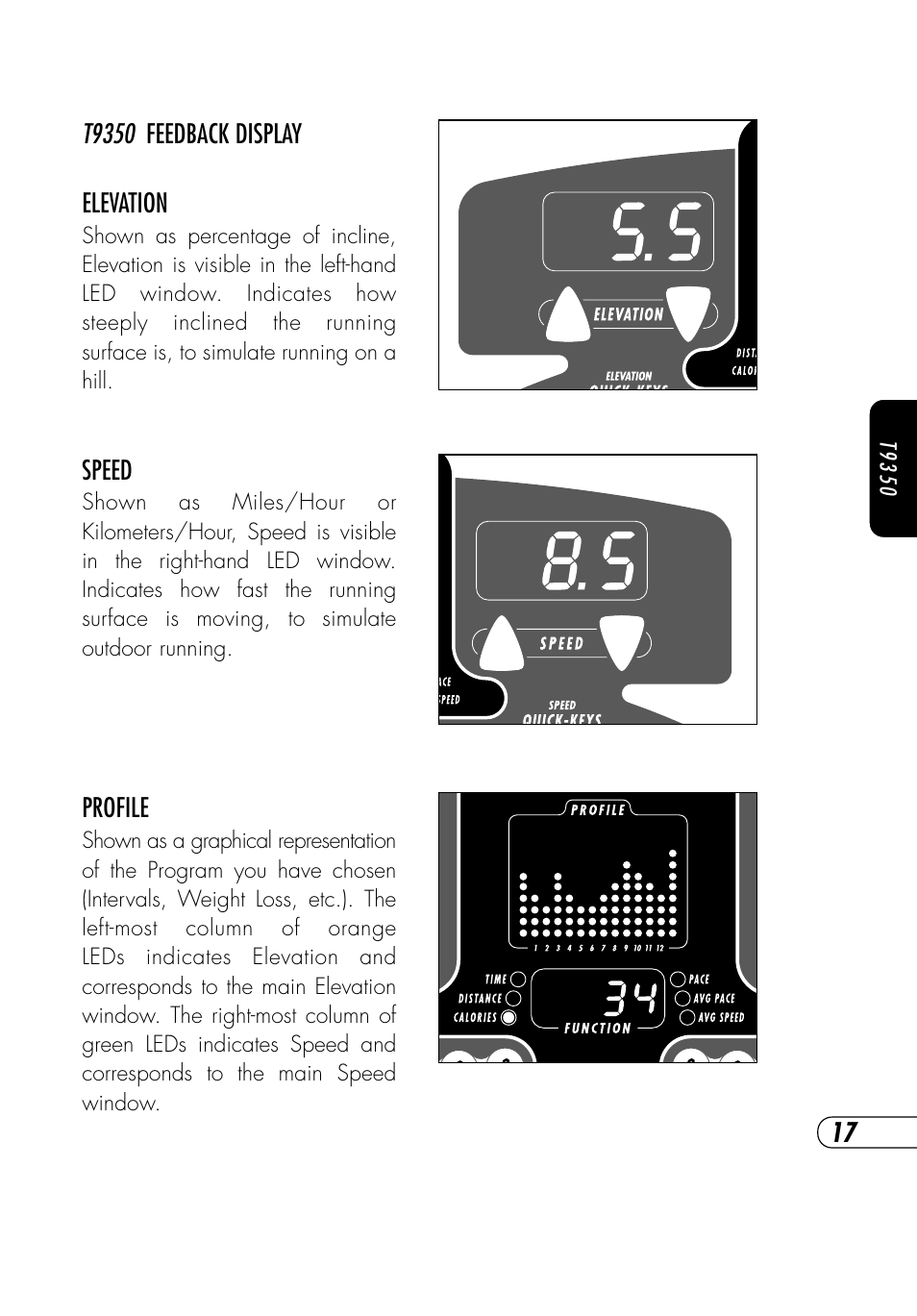 Vision Fitness T9450HRT User Manual | Page 21 / 68