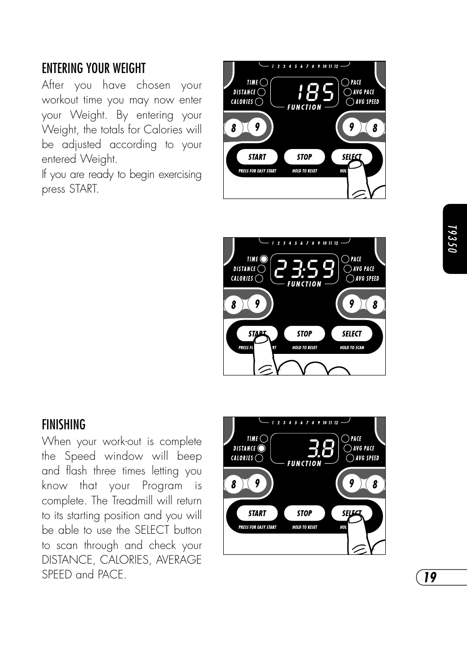 Vision Fitness T9450HRT User Manual | Page 23 / 68