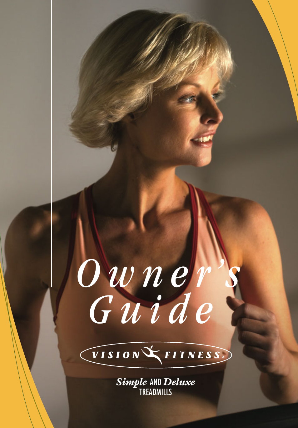 Vision Fitness Simple and Deluxe User Manual | 68 pages