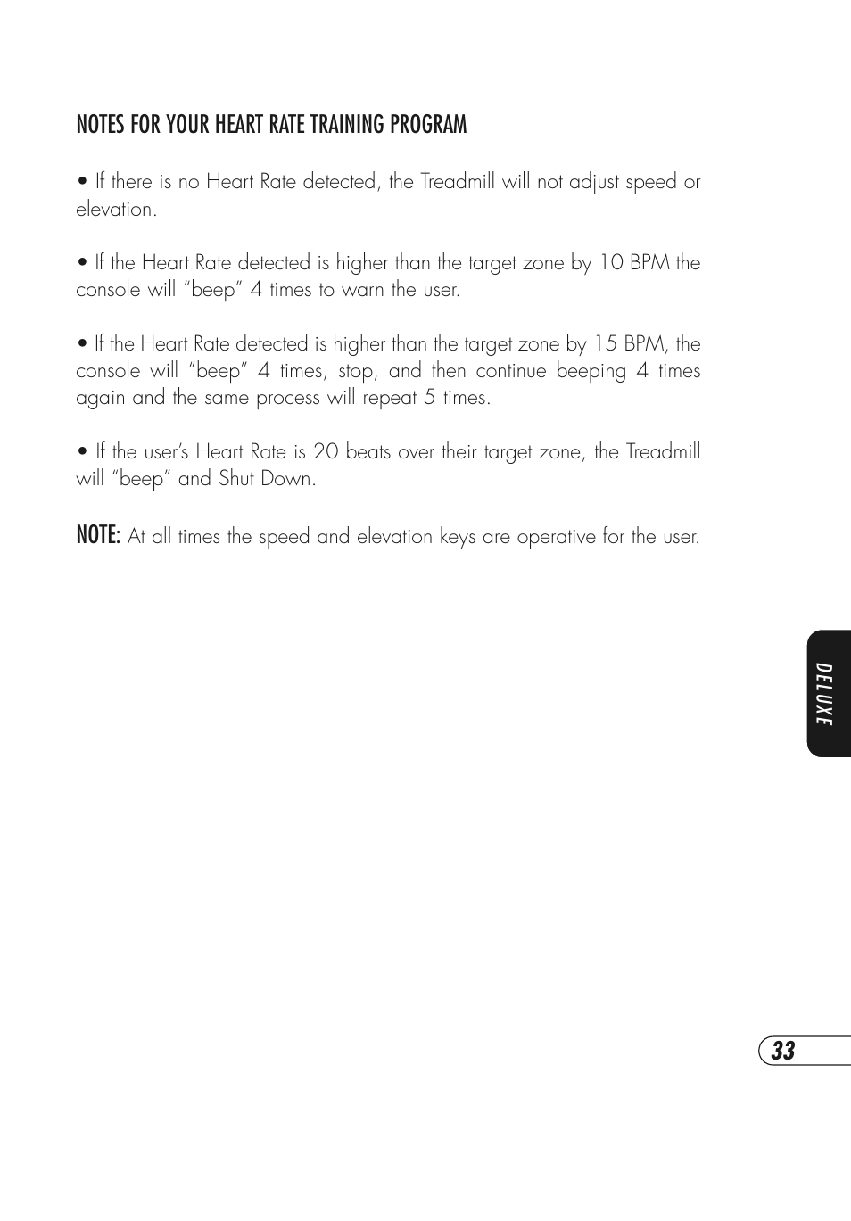 Vision Fitness Simple and Deluxe User Manual | Page 37 / 68