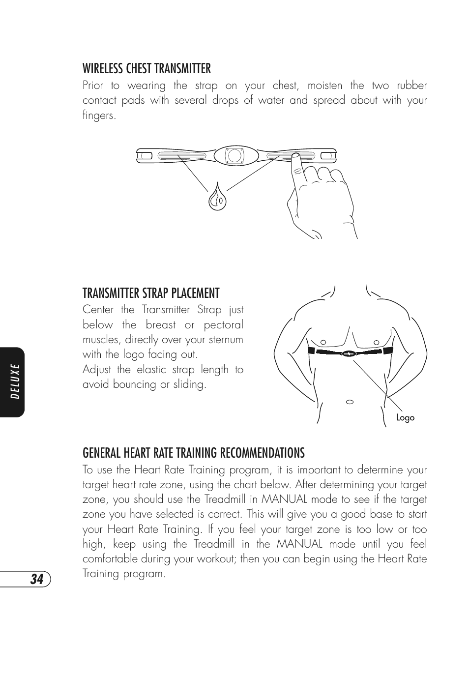 Vision Fitness Simple and Deluxe User Manual | Page 38 / 68