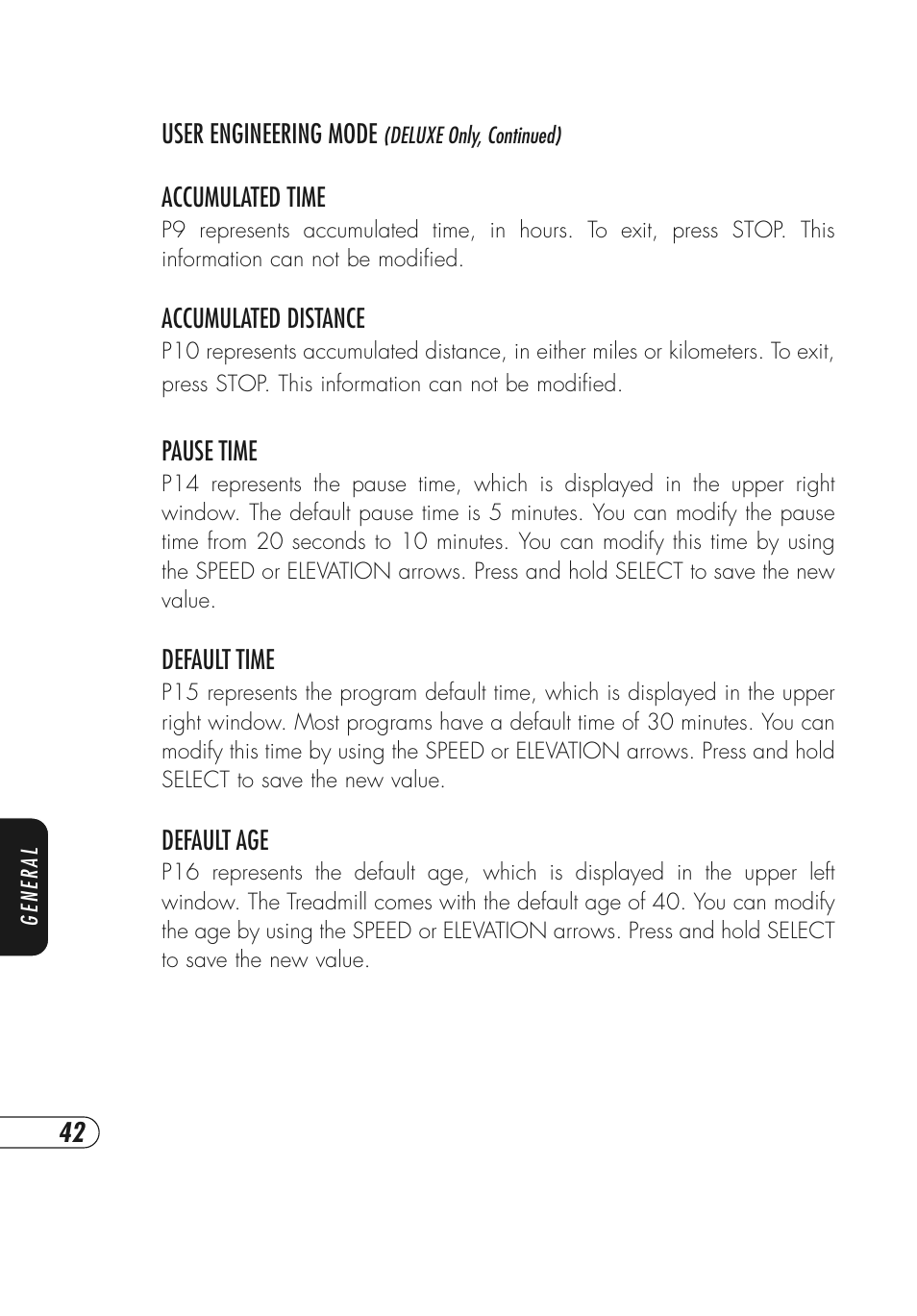 Vision Fitness Simple and Deluxe User Manual | Page 46 / 68