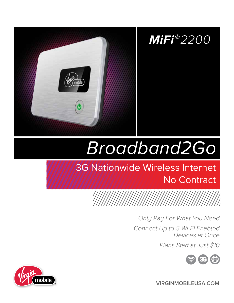 Virgin Mobile MIFI 2200 User Manual | 78 pages