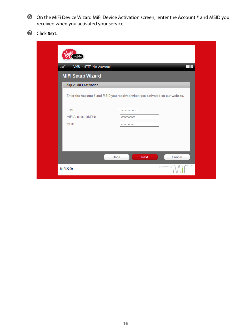 Virgin Mobile MIFI 2200 User Manual | Page 17 / 78