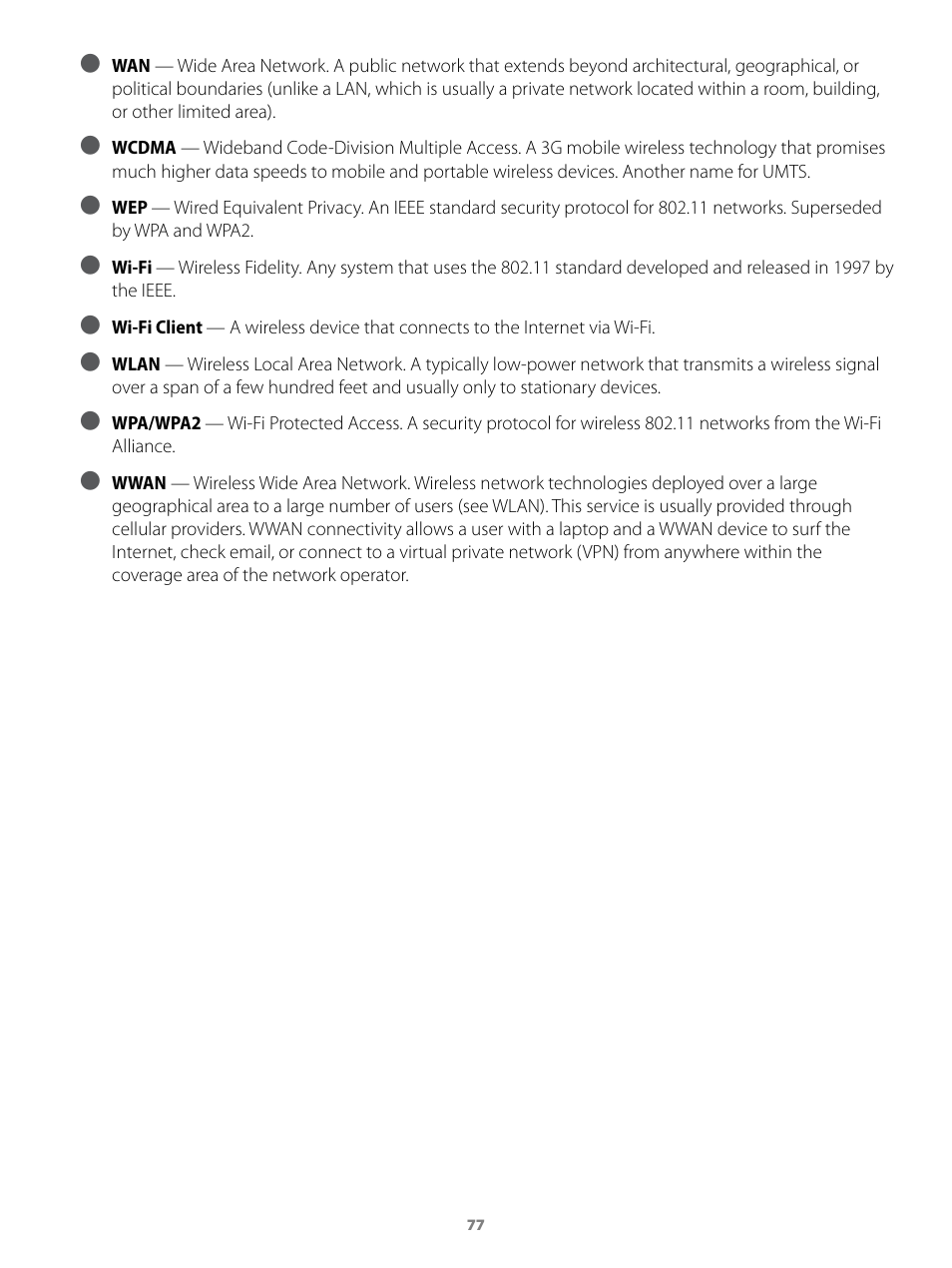 Virgin Mobile MIFI 2200 User Manual | Page 78 / 78