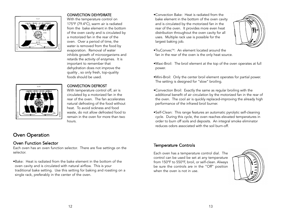 Oven operation | Viking F1484D User Manual | Page 7 / 18