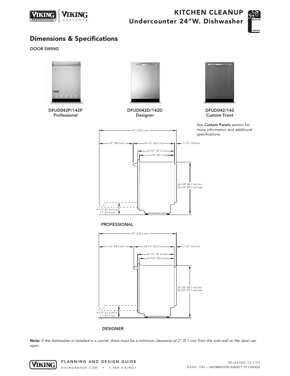 Viking VDB325 User Manual | Page 12 / 22