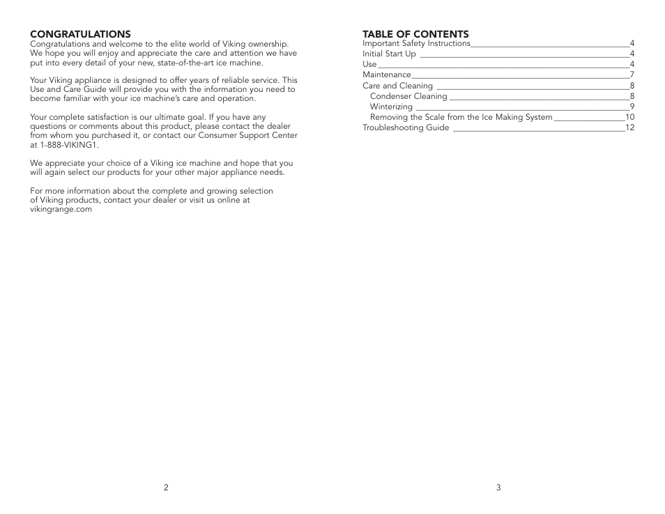 Viking F20733EN User Manual | Page 2 / 8