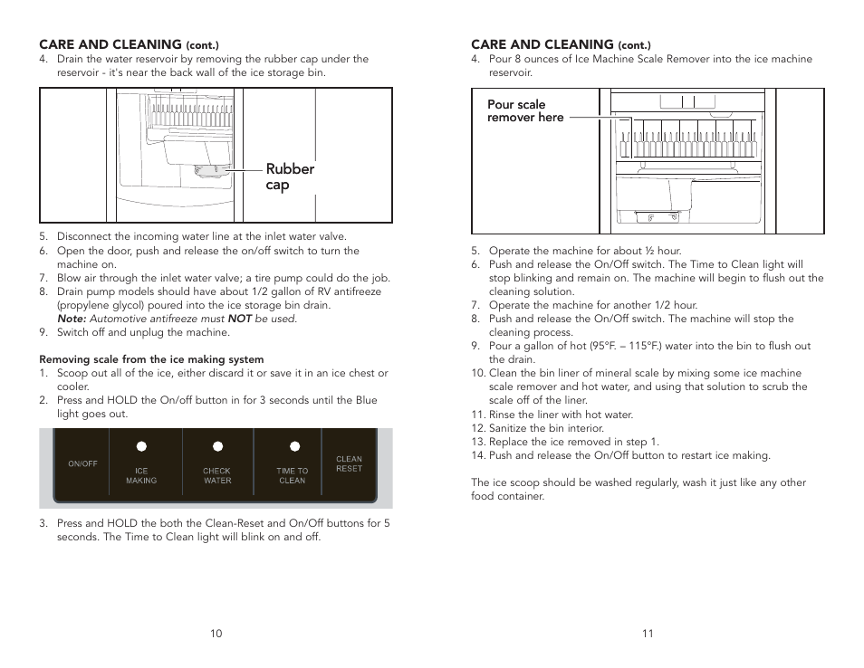 Rubber cap | Viking F20733EN User Manual | Page 6 / 8