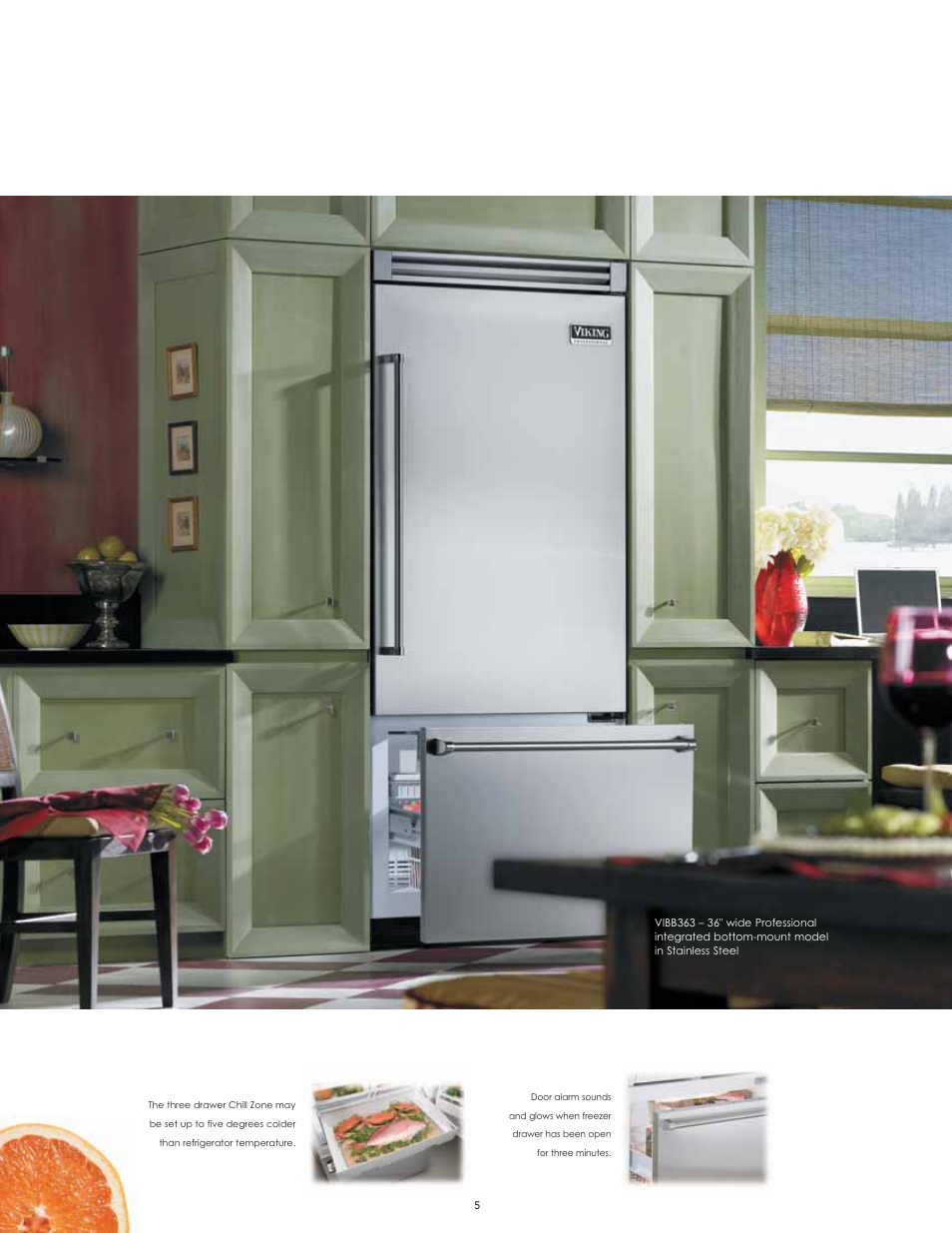 Viking High-Performance Kitchen User Manual | Page 5 / 64
