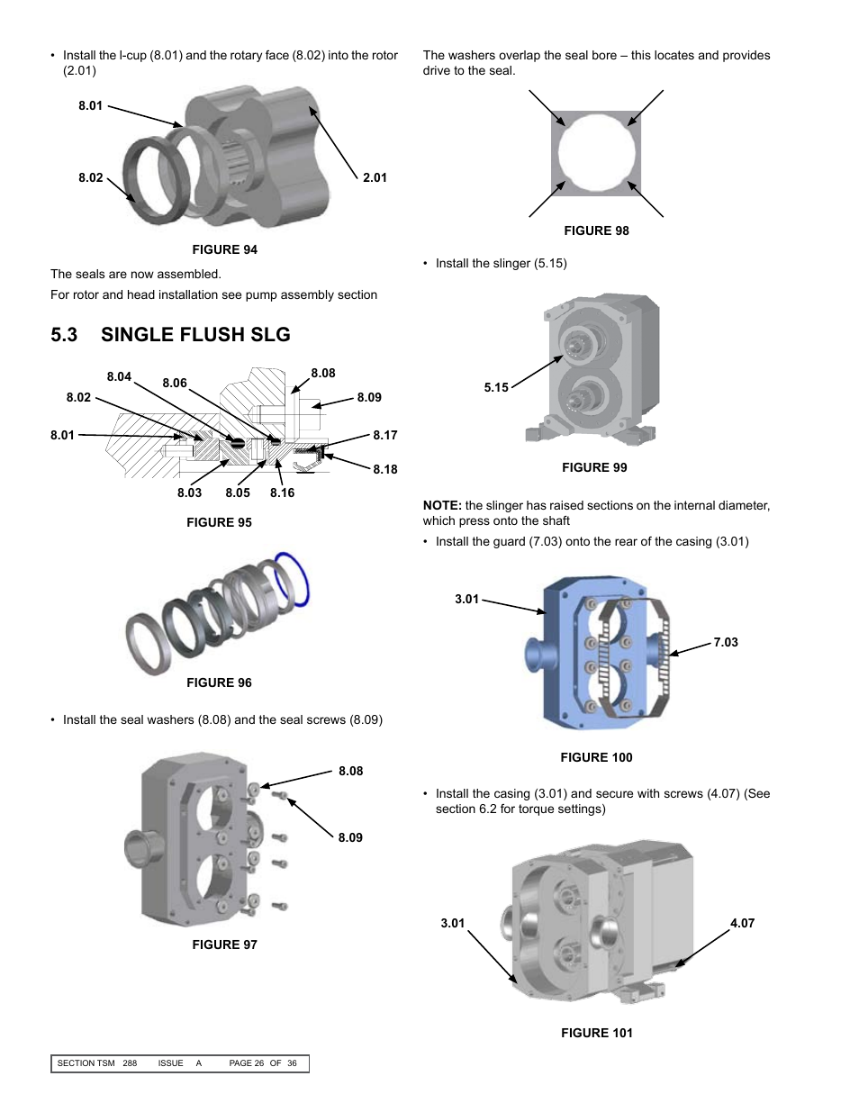 3 single flush slg | Viking SLAL User Manual | Page 26 / 36