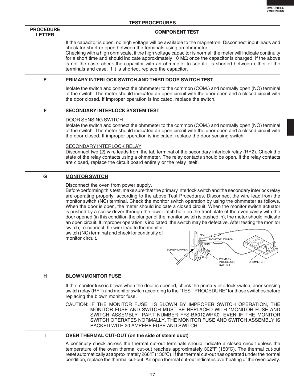 Viking DMOC205SS User Manual | Page 19 / 48