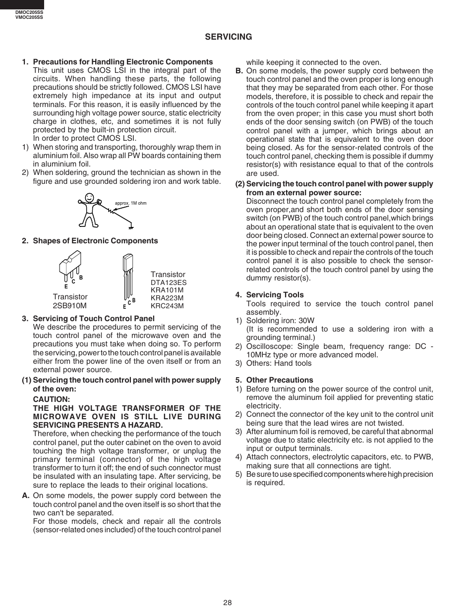 Viking DMOC205SS User Manual | Page 30 / 48