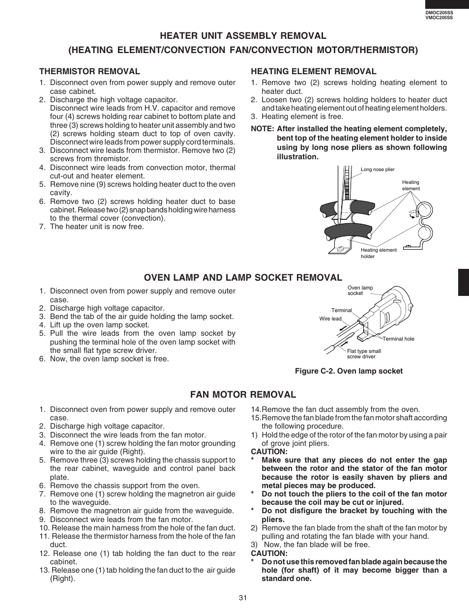 Viking DMOC205SS User Manual | Page 33 / 48