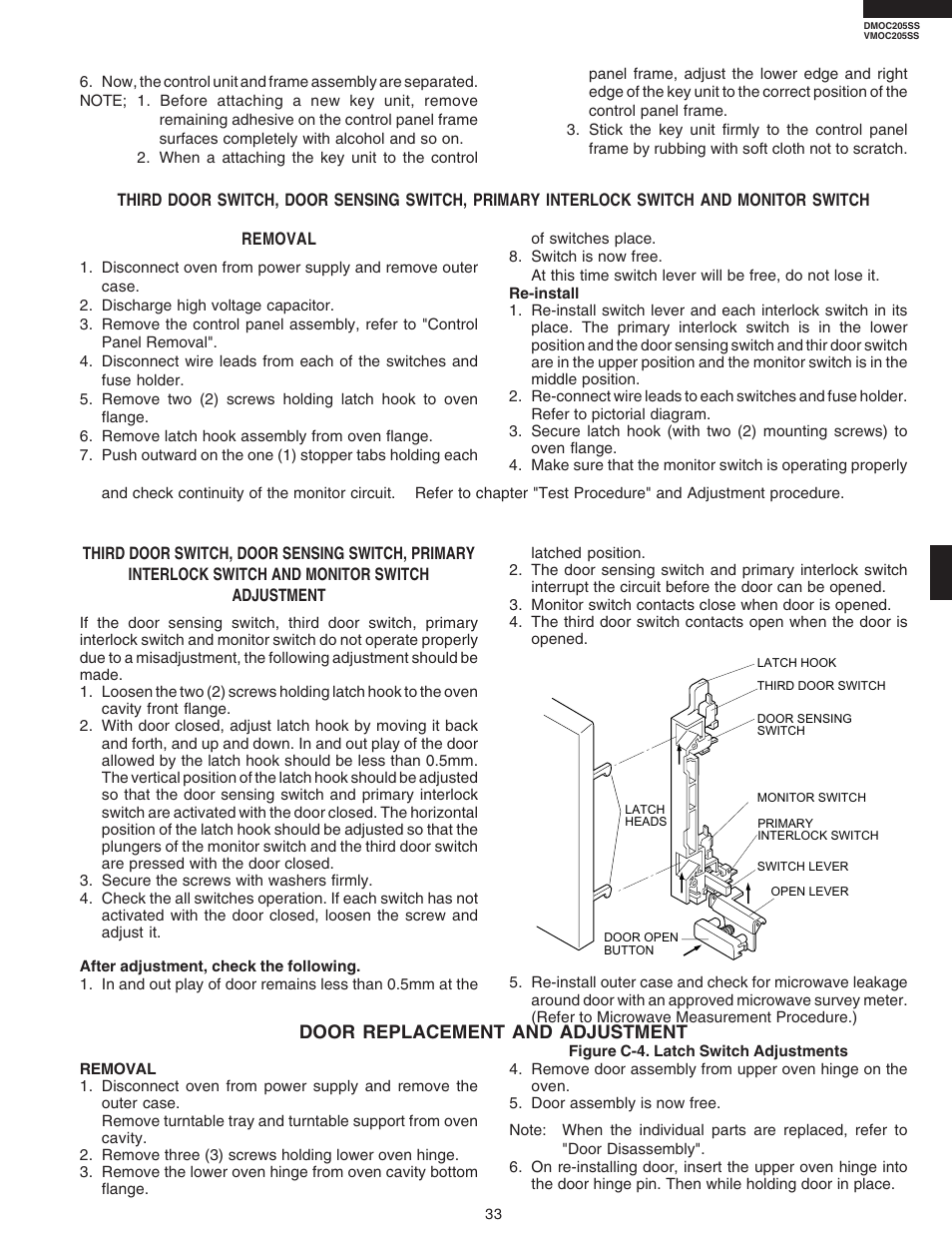 Viking DMOC205SS User Manual | Page 35 / 48