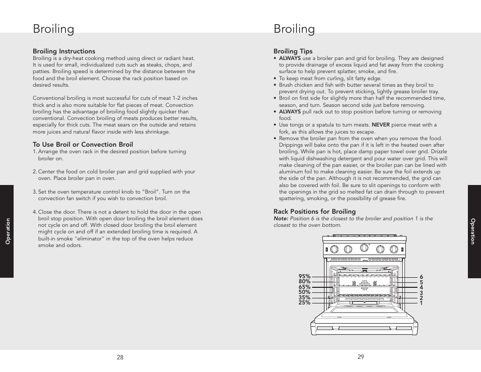 Broiling | Viking F20705A EN User Manual | Page 15 / 22