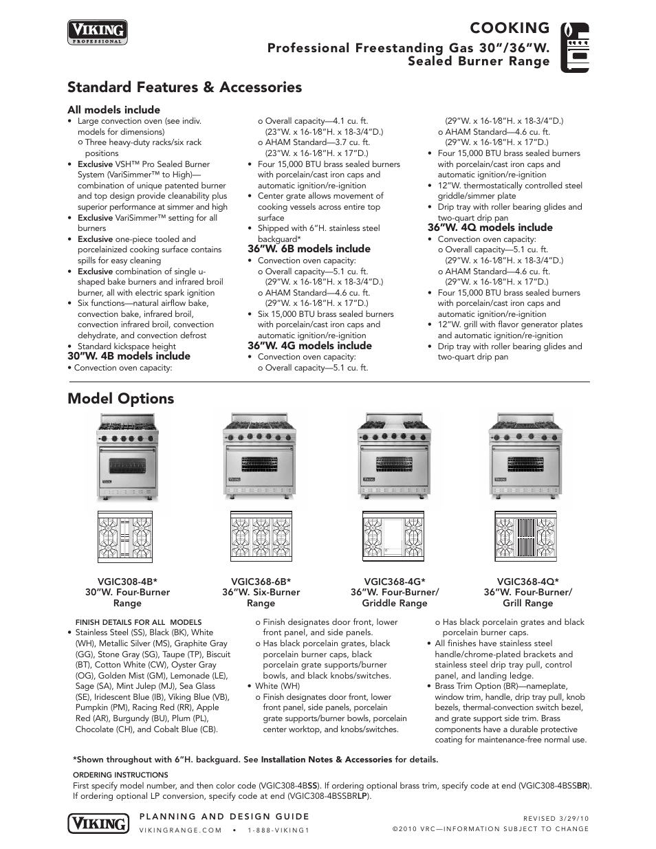 Viking VGIC486-4G User Manual | 6 pages