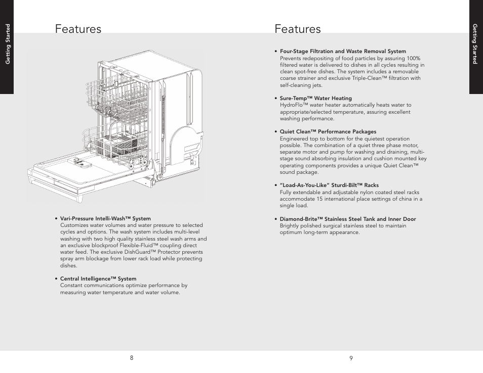 Features | Viking F20631E User Manual | Page 5 / 22