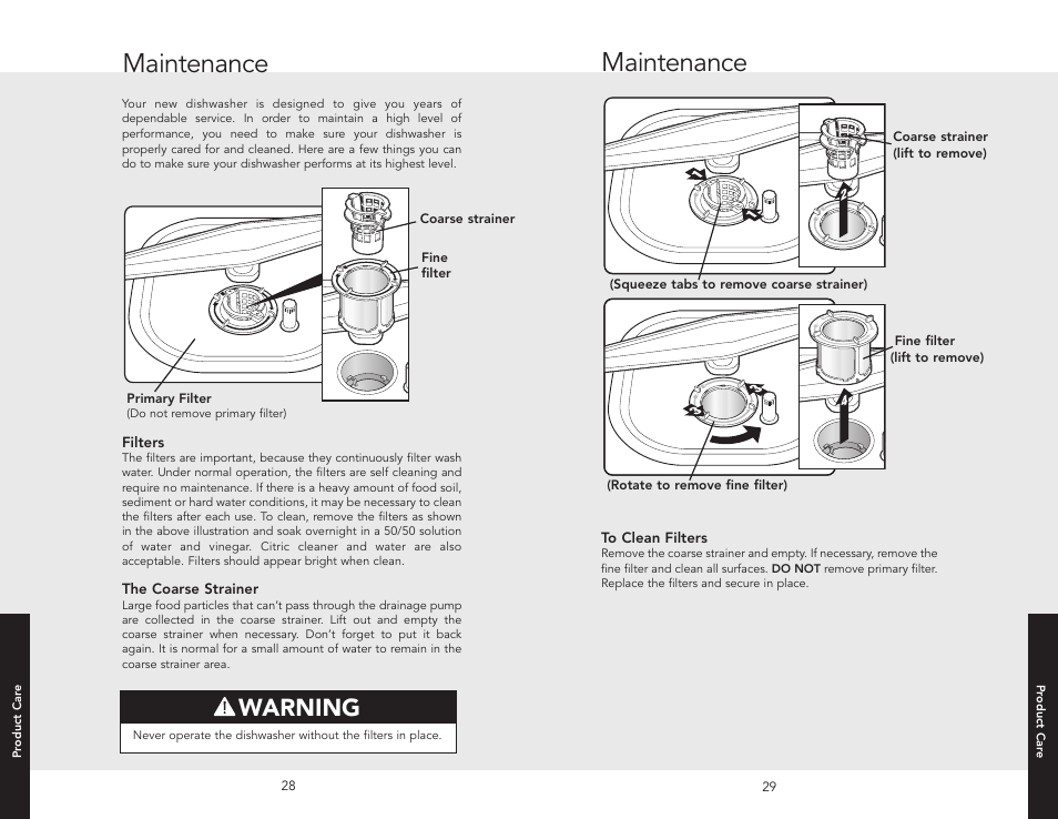 Maintenance, Warning | Viking 450 User Manual | Page 15 / 22