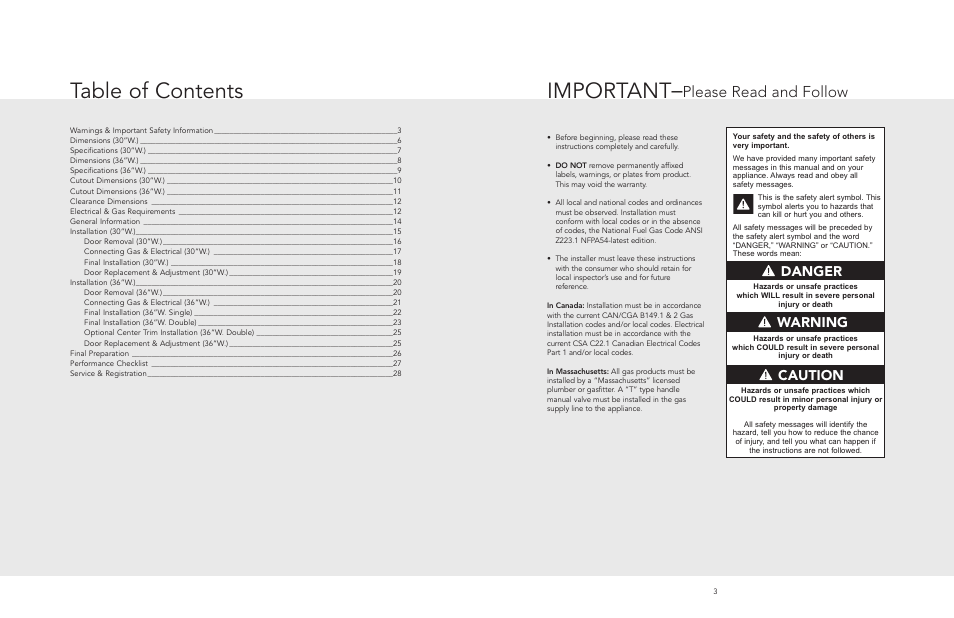 Viking F20518A User Manual | Page 2 / 16