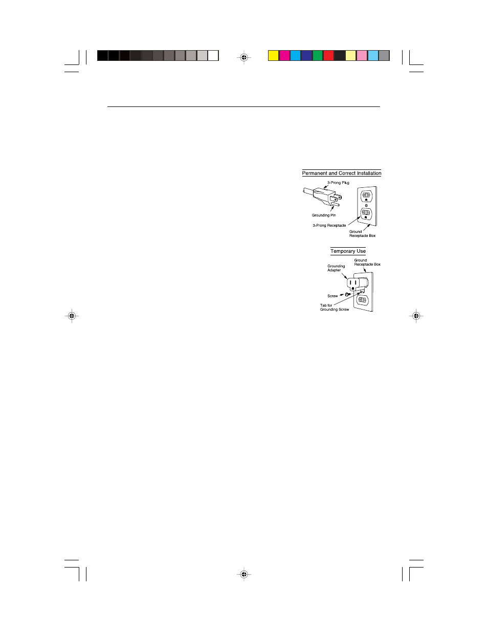 Grounding instructions | Viking F20303 User Manual | Page 7 / 128