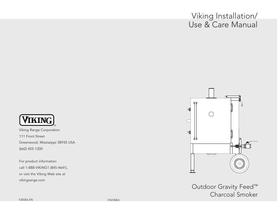 Viking F20556 User Manual | 10 pages