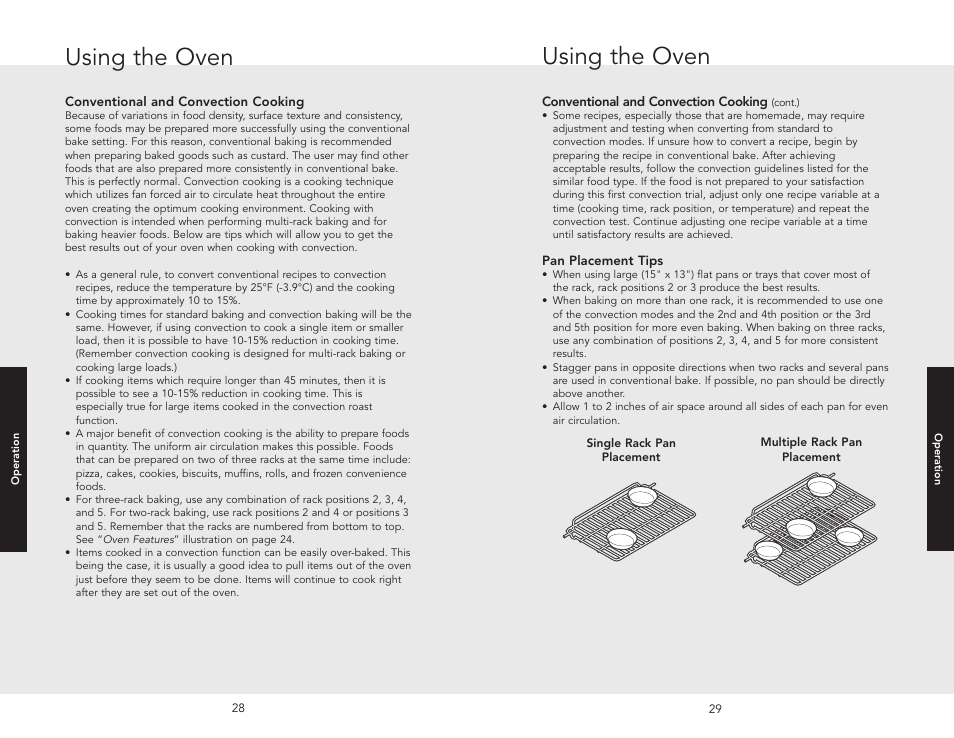 Using the oven | Viking F20532A User Manual | Page 15 / 30