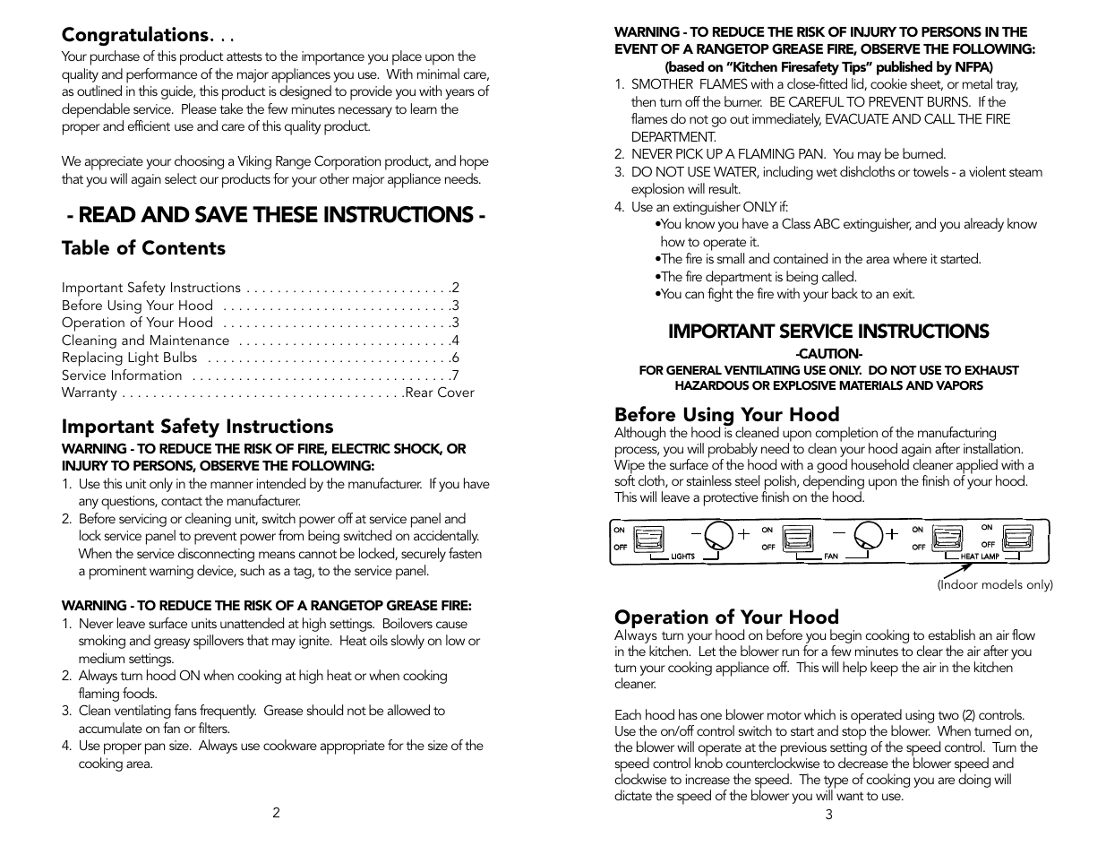 Viking F1570F User Manual | Page 2 / 4