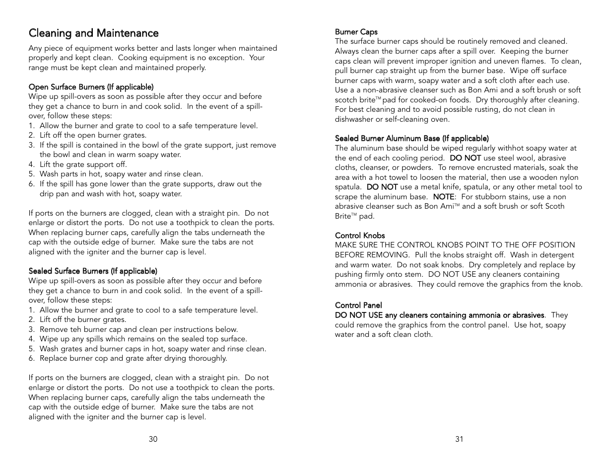 Viking M0905VR User Manual | Page 16 / 20